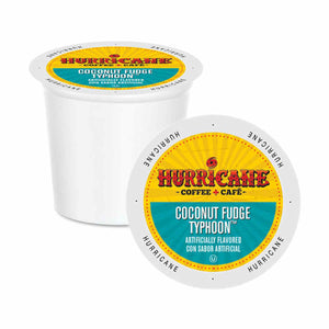 Hurricane Coconut Fudge Typhoon Single Serve Coffee 24 Pack