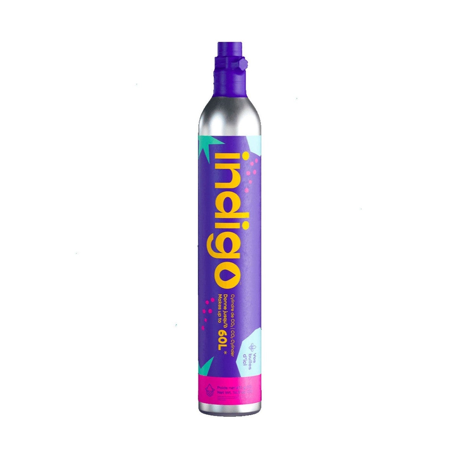 In-Store Only | Indigo 60-Liter Soda Carbonator-Spare Cylinder