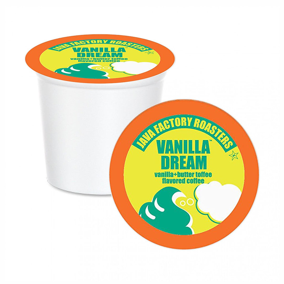 Java Factory Roasters Vanilla Dream Single Serve Coffee 12 Pack