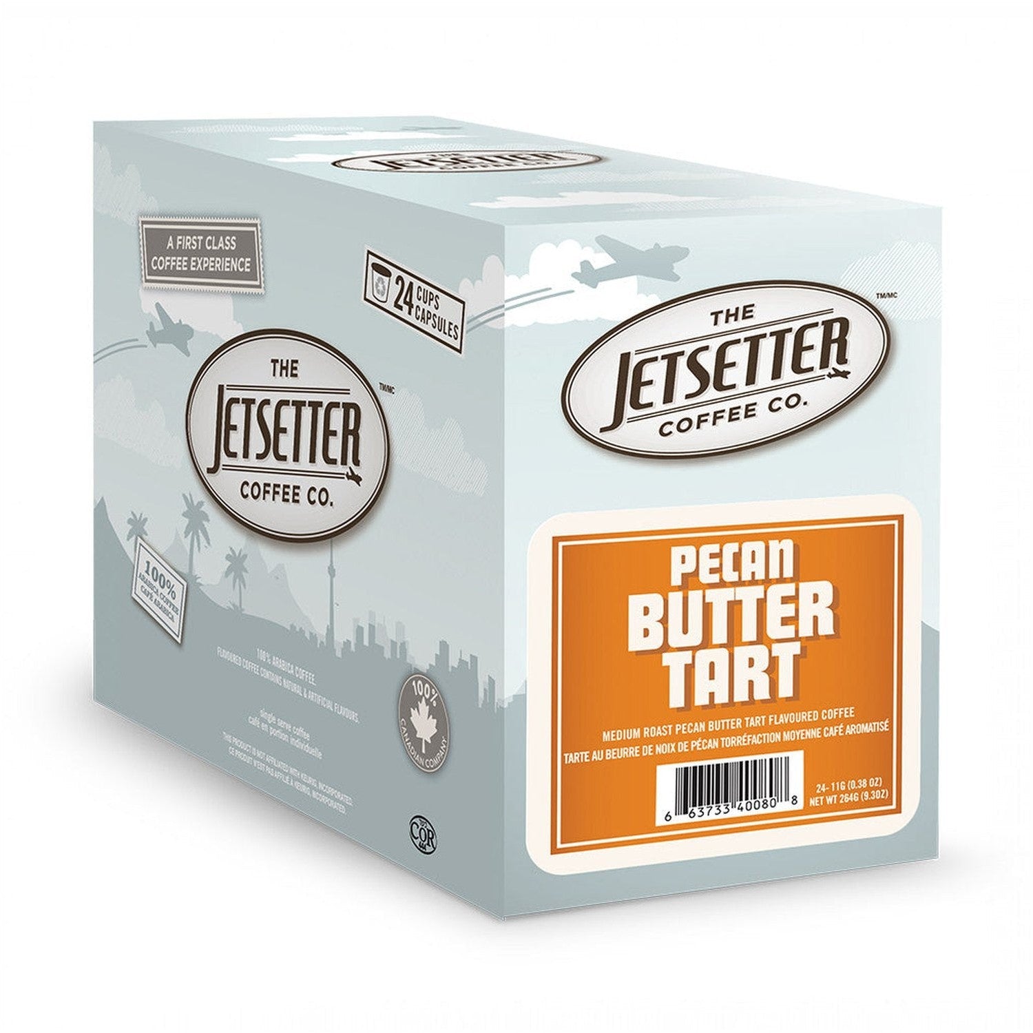 Jetsetter Pecan Butter Tart Single Serve Coffee 24 Pack