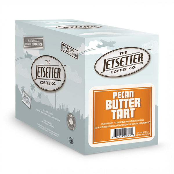 Jetsetter Pecan Butter Tart Single Serve Coffee 24 Pack