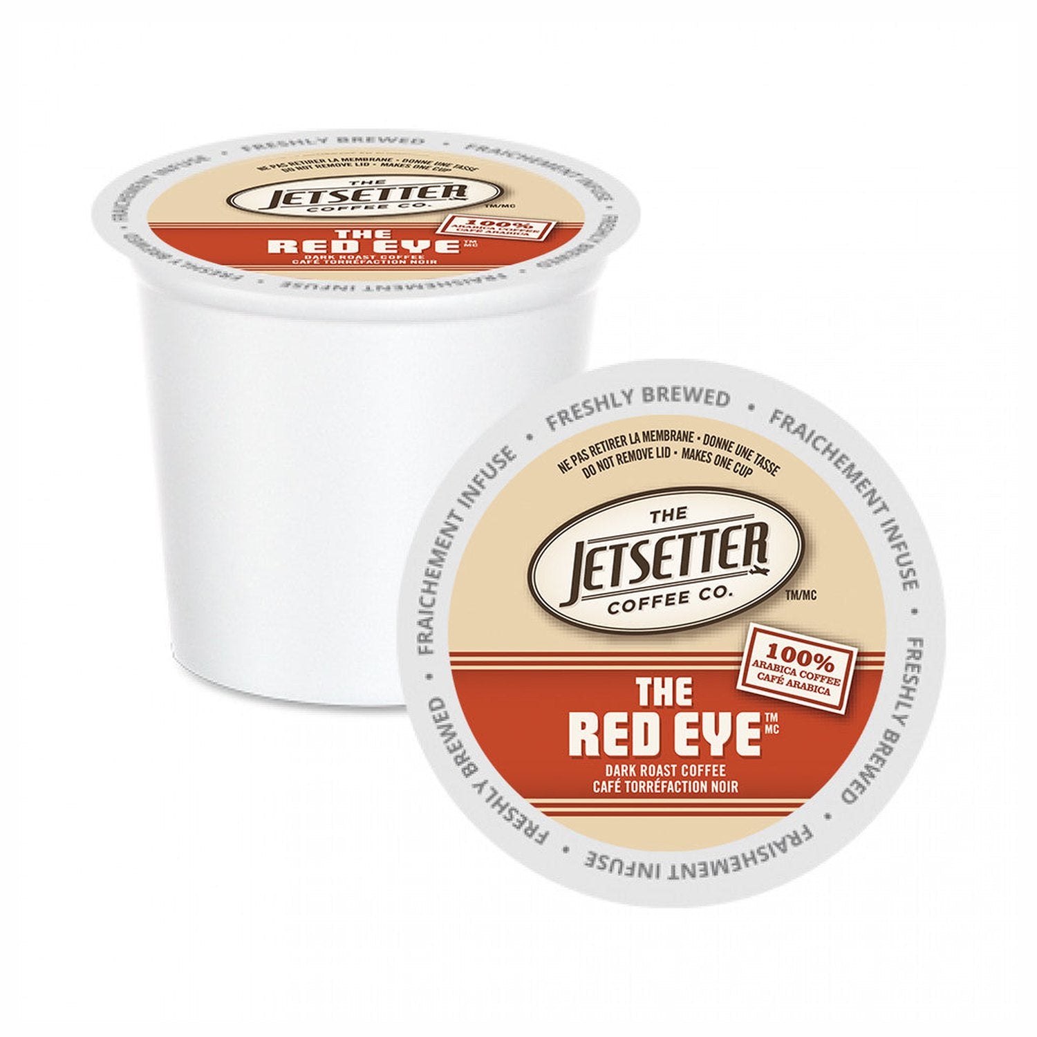 Jetsetter Red Eye Single Serve Coffee 100 Pack