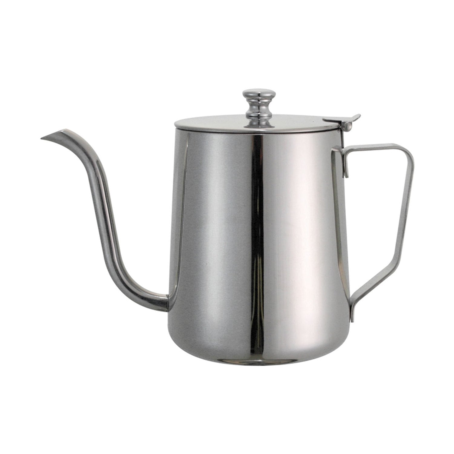 JoeFrex Gooseneck Drip Kettle with Lid, 20 oz. Stainless Steel