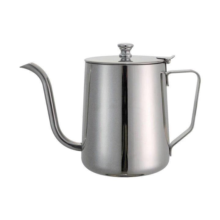 JoeFrex Gooseneck Drip Kettle with Lid, 20 oz. Stainless Steel