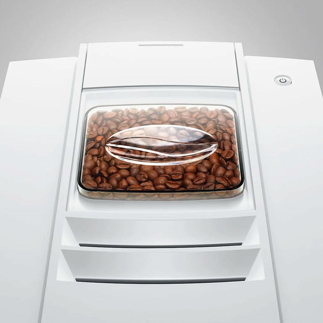 Jura E6 Automatic Espresso Machine, Piano White 