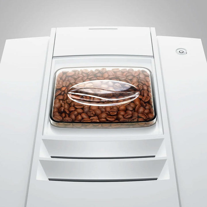 Jura E6 Automatic Espresso Machine, Piano White 