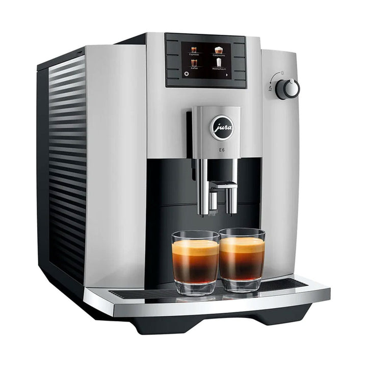 Jura E6 Automatic Espresso Machine, Platinum 