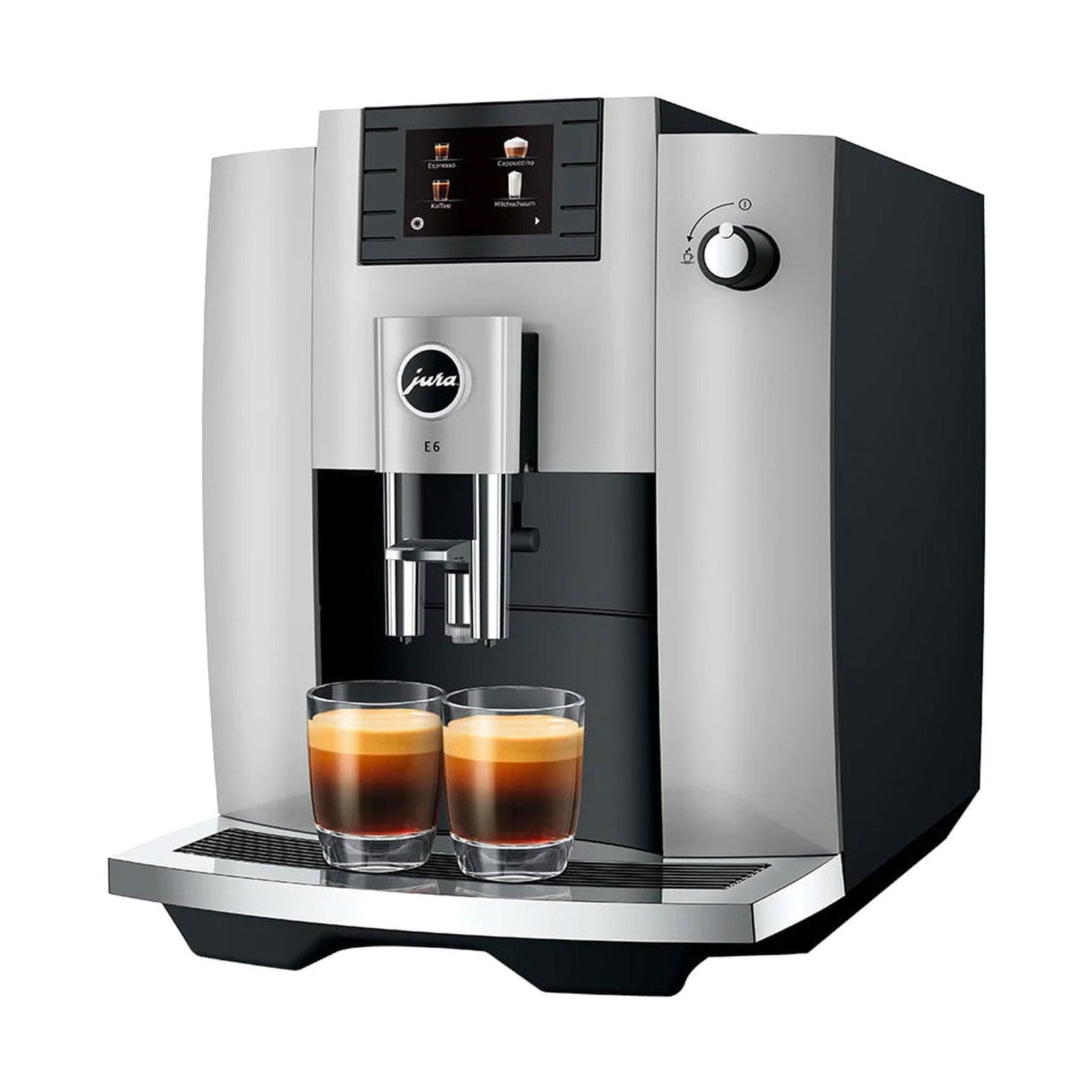 Jura E6 Automatic Espresso Machine, Platinum #15465