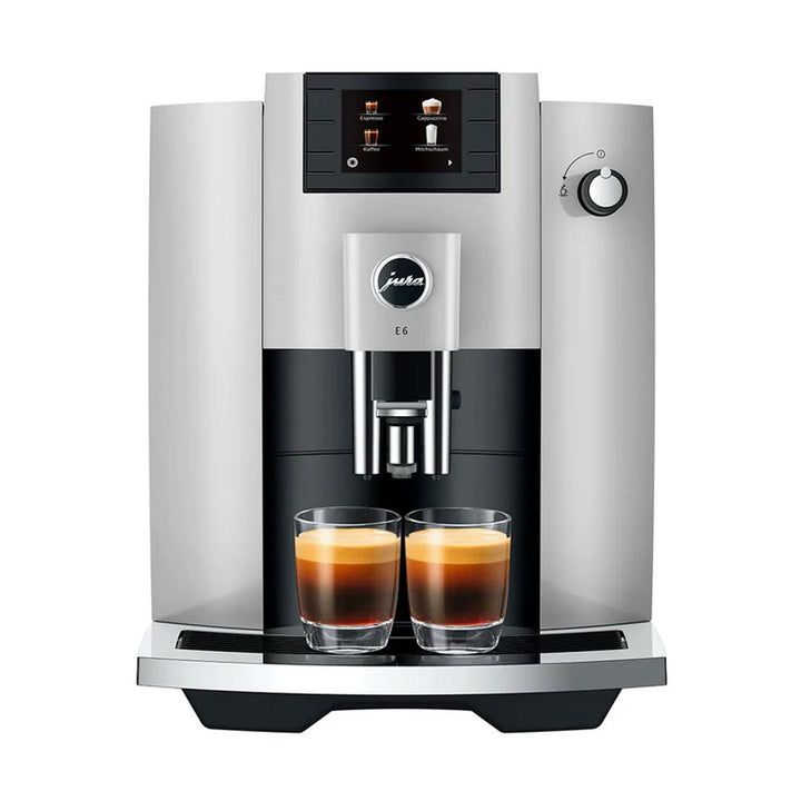 Jura E6 Automatic Espresso Machine, Platinum 