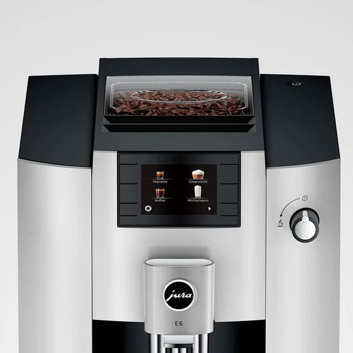 Jura E6 Automatic Espresso Machine, Platinum 