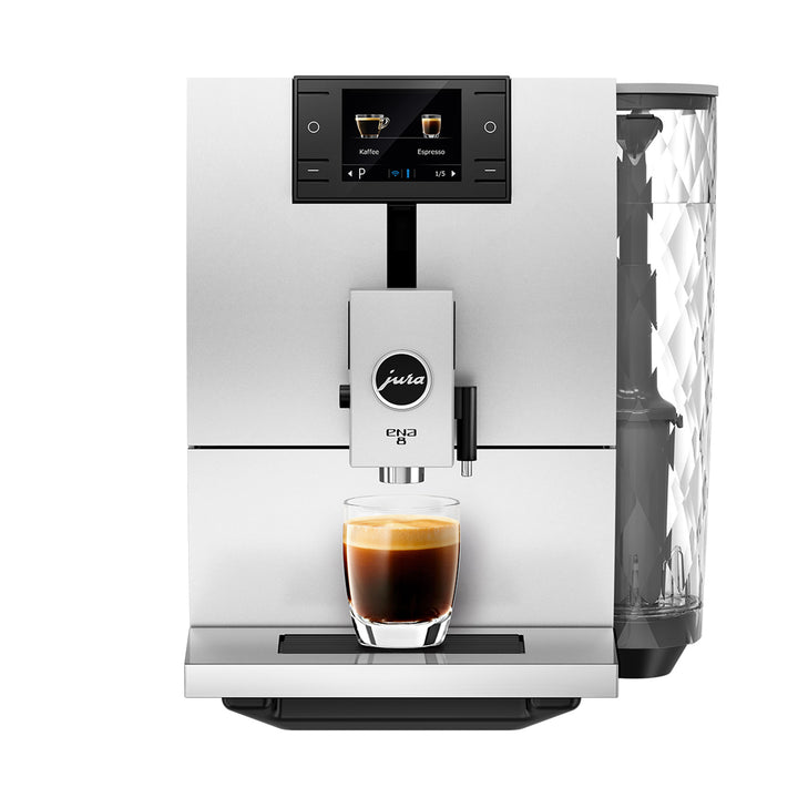 Jura ENA 8 Automatic Espresso Machine, Nordic White 