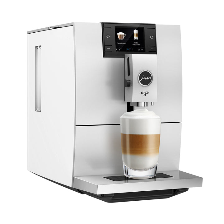 Jura ENA 8 Automatic Espresso Machine, Nordic White 