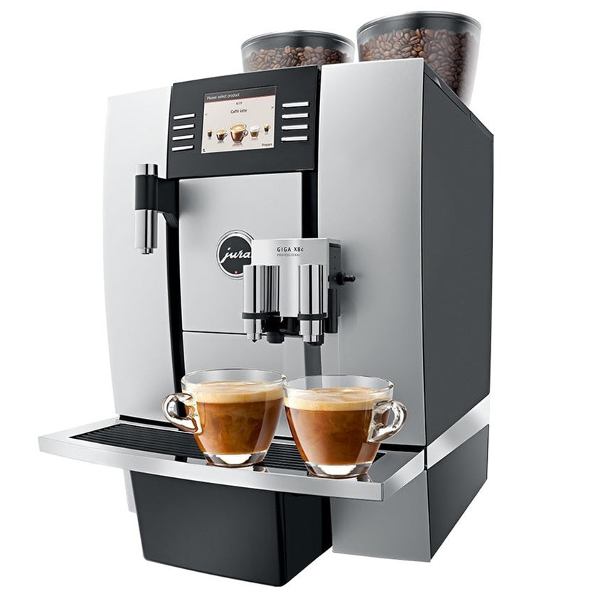 Jura GIGA X8c Professional Automatic Espresso Machine, Aluminum/Black