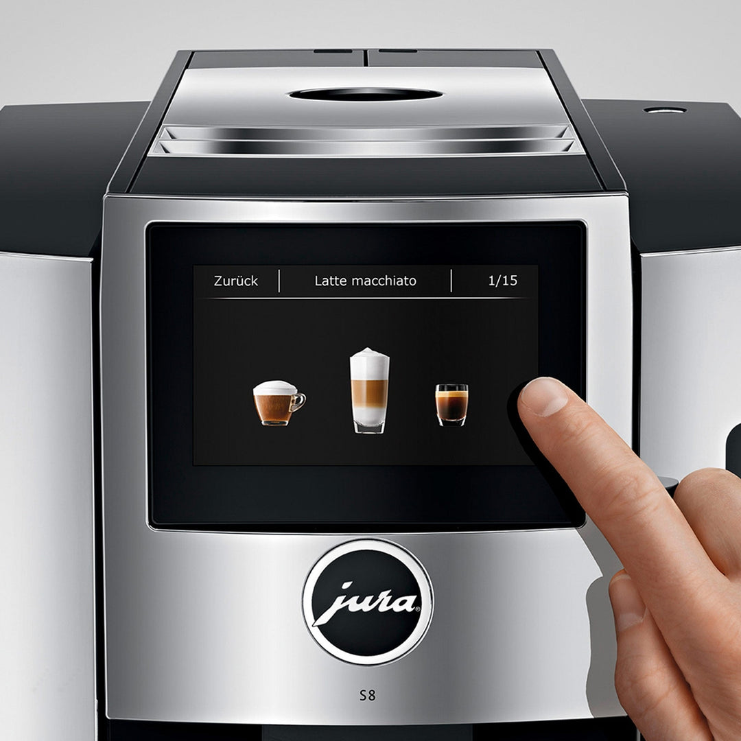 Jura S8 Automatic Espresso Machine, Chrome 