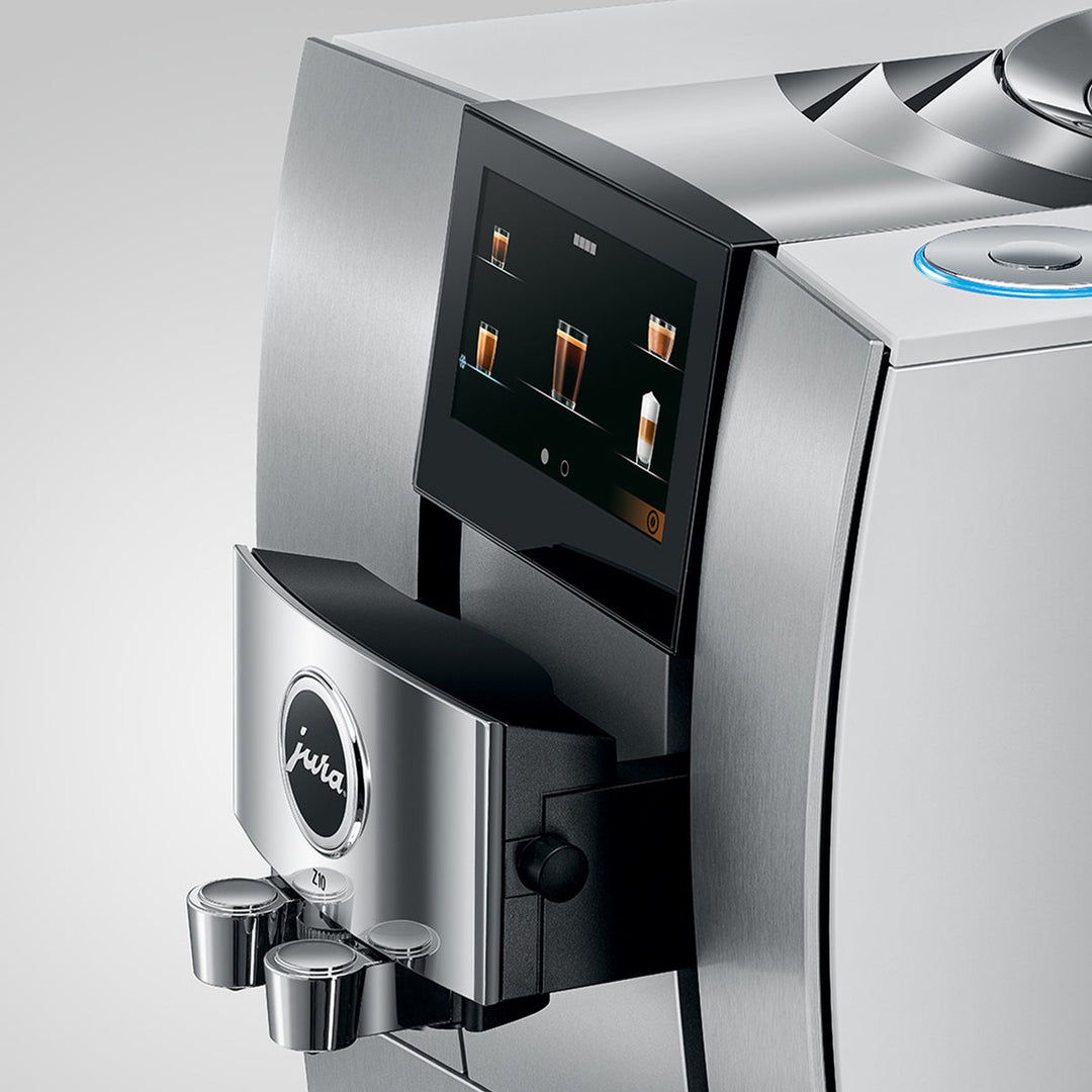 Jura Z10 Automatic Espresso Machine, Aluminum White 