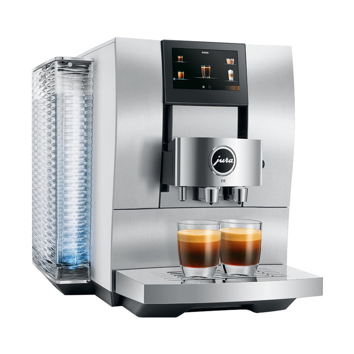 Jura Z10 Automatic Espresso Machine, Aluminum White 