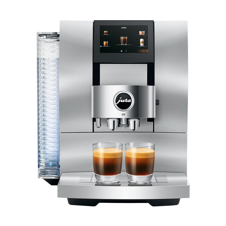 Jura Z10 Automatic Espresso Machine, Aluminum White 