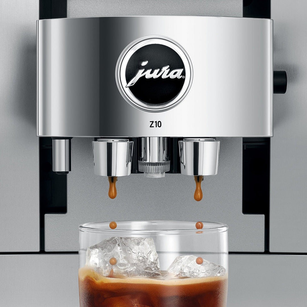 Jura Z10 Automatic Espresso Machine, Aluminum White 