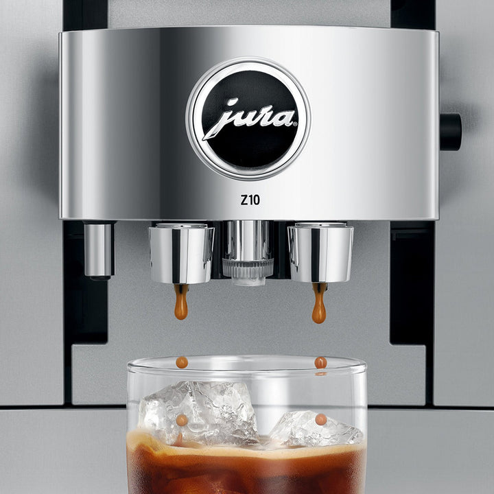 Jura Z10 Automatic Espresso Machine, Aluminum White 