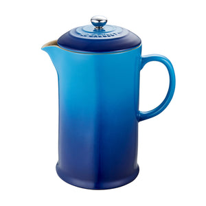 Le Creuset Cafe Stoneware French Press - Blueberry