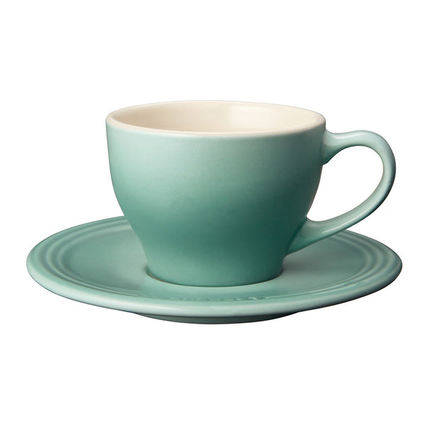 Le Creuset Stoneware Cappuccino Cups, Set of 2 - Sage