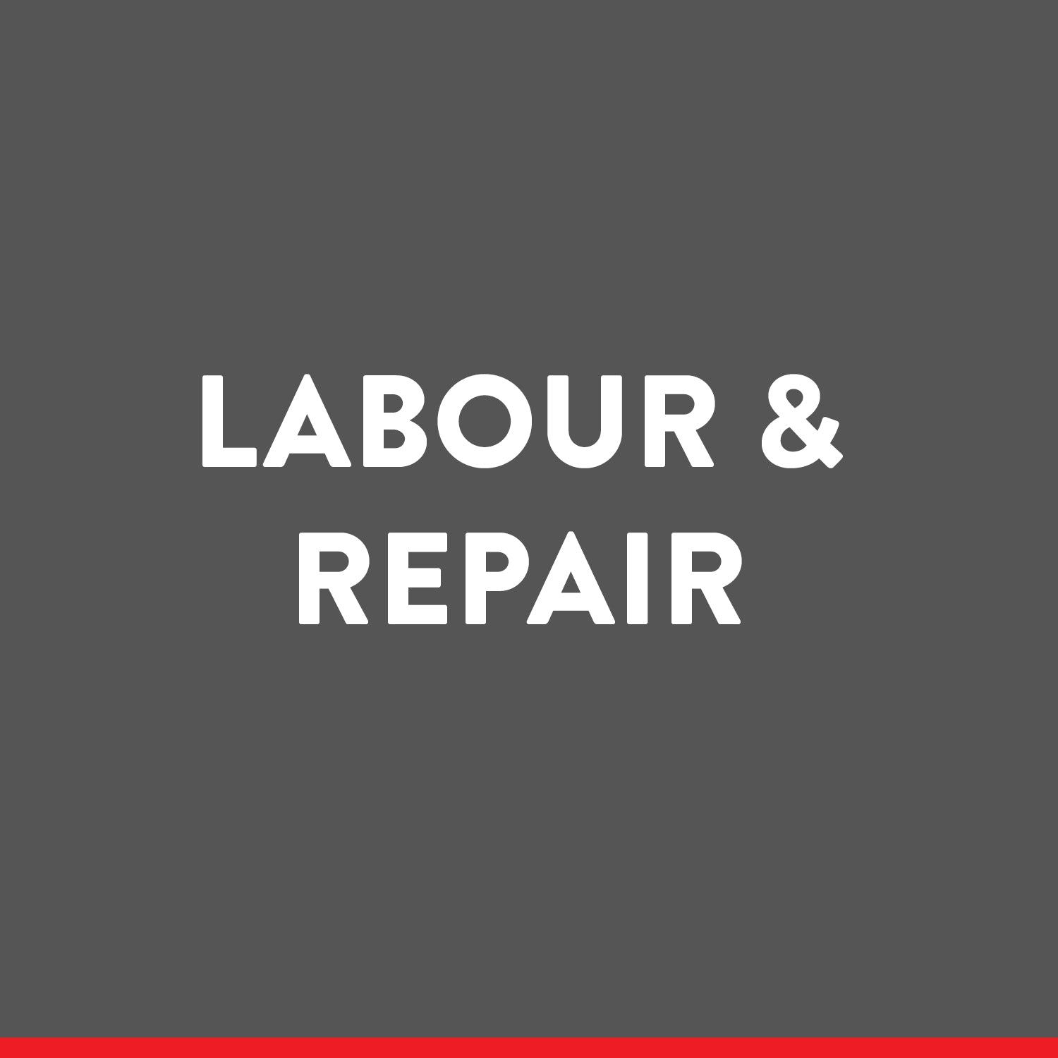 Labour for Machine Repairs $105.00/hr service