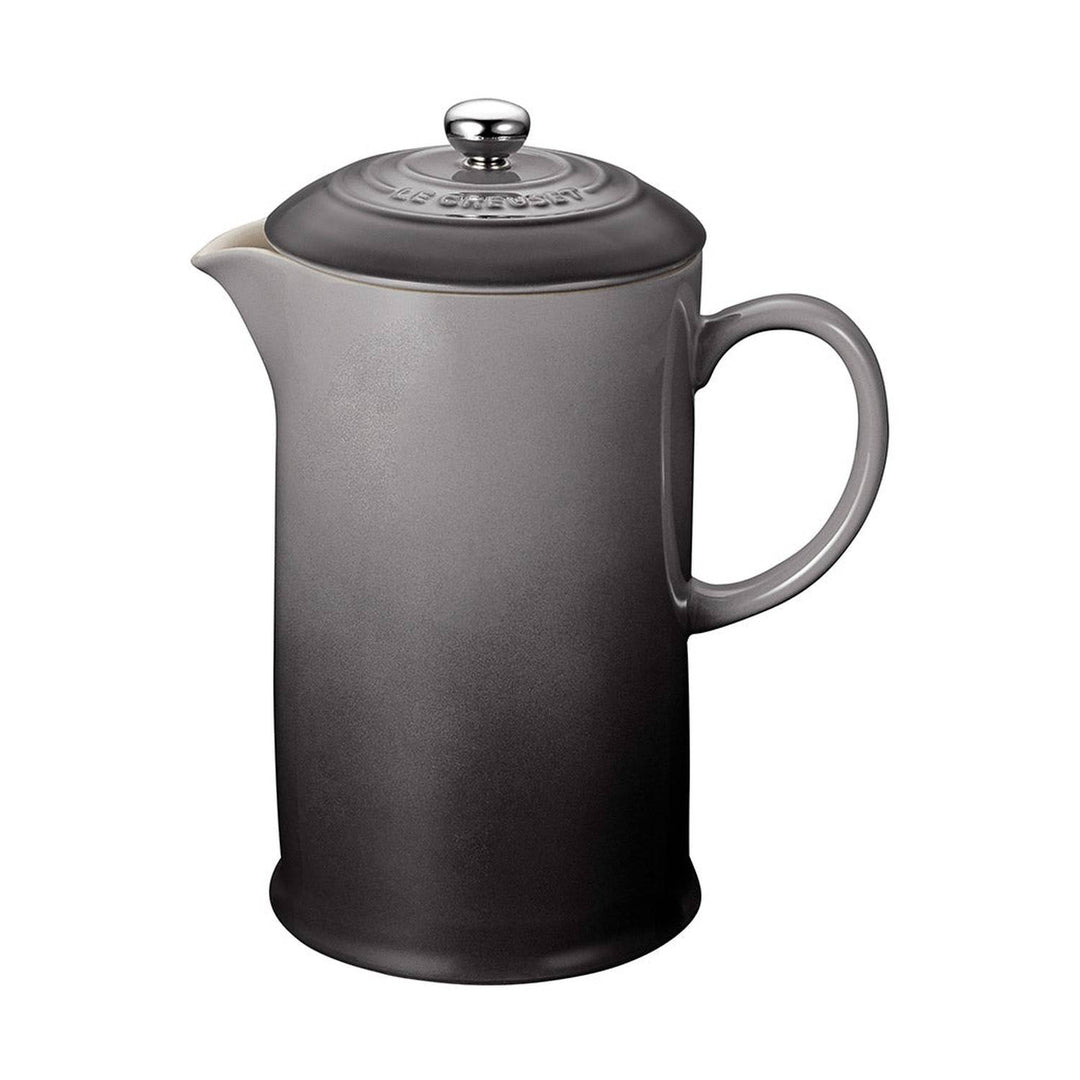 Le Creuset Cafe Stoneware 1L French Press, Oyster