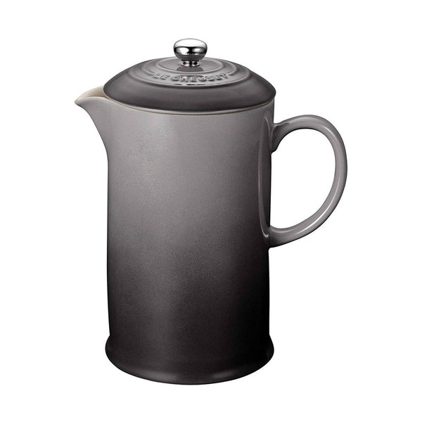 Le Creuset Cafe Stoneware 1L French Press, Oyster