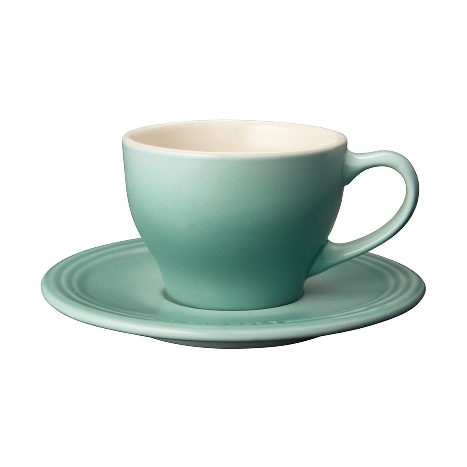 Le Creuset Stoneware Cappuccino Cups, Set of 2 - Sage