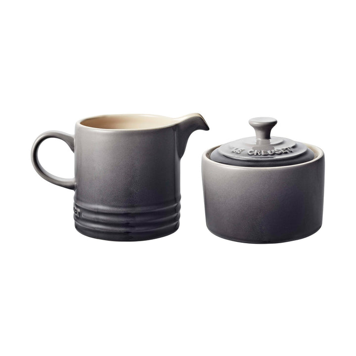 Le Creuset Stoneware Cream &amp; Sugar Set - Oyster