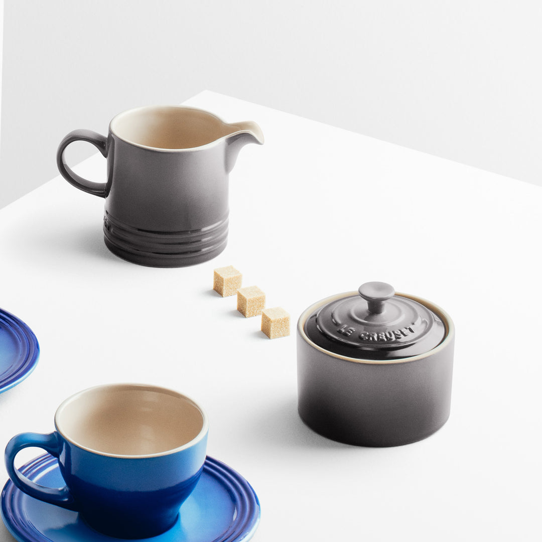 Le Creuset Stoneware Cream &amp; Sugar Set - Oyster