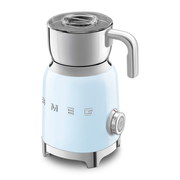 SMEG Electric Milk Frother, Pastel Blue