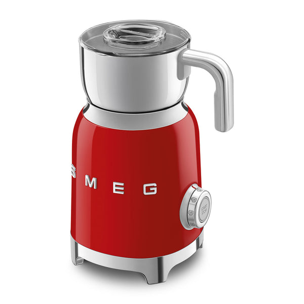 SMEG Electric Milk Frother, Red