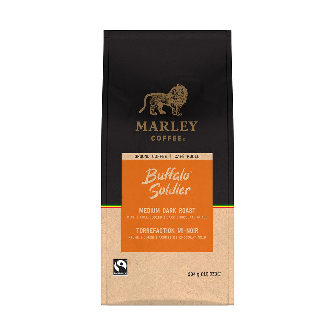Marley Coffee Buffalo Soldier Ground Coffee 10 oz.