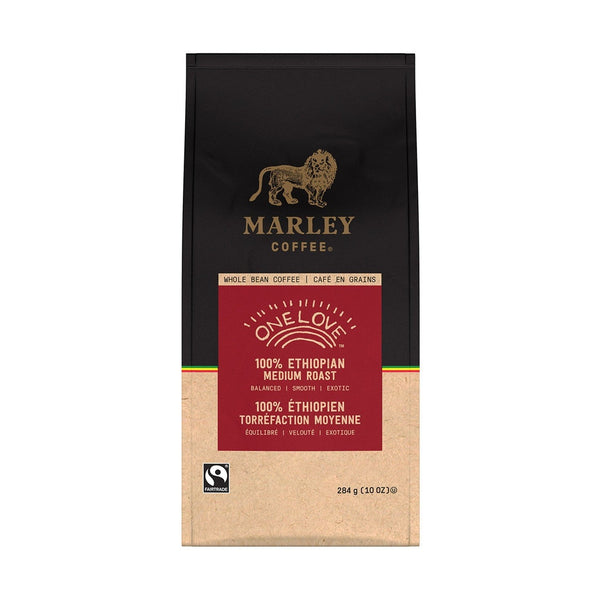 Marley Coffee One Love Whole Bean Coffee 10 oz.