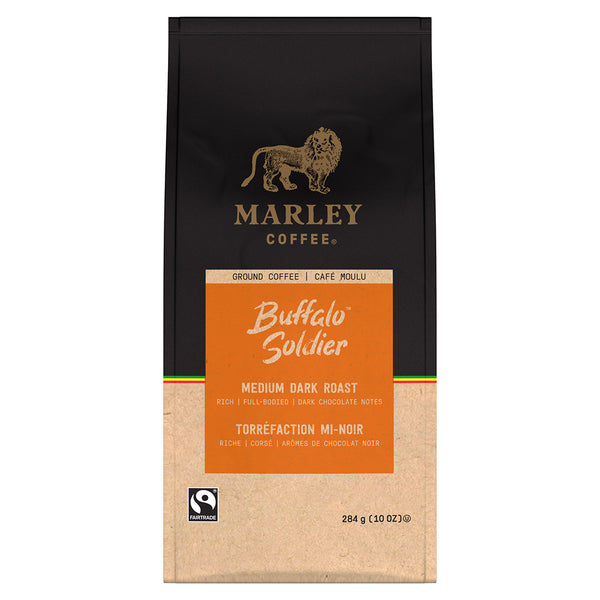 Marley Coffee Buffalo Soldier Ground Coffee 10 oz.