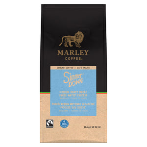 Marley Coffee Simmer Down SWP Decaf Ground Coffee 10 oz.
