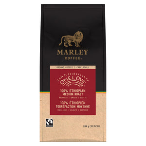 Marley Coffee One Love Ground Coffee 10 oz.