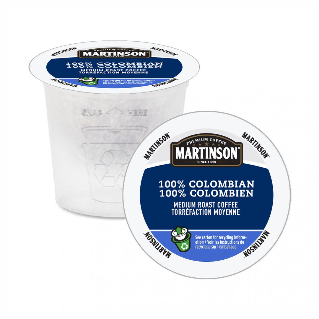 Martinson 100% Colombian Single Serve Coffee 24 Pack