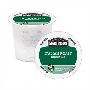Martinson Italian Roast Single Serve Coffee 24 Pack