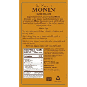 Monin Dulce De Leche Sauce, 12 oz.