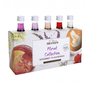 Monin Floral Flavour Collection, 5 Pack