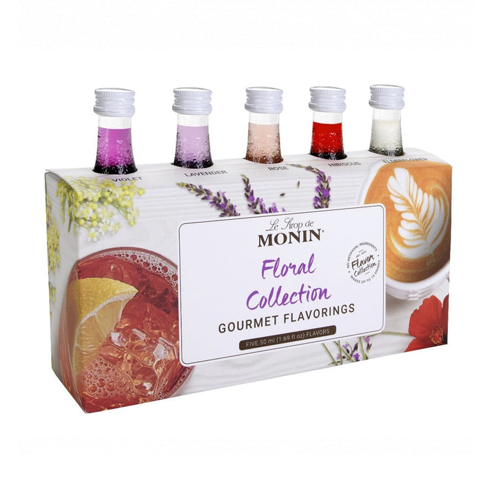Monin Floral Flavour Collection, 5 Pack