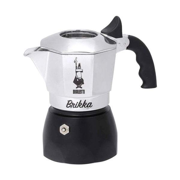 OPEN BOX | Bialetti Brikka Stovetop Espresso Maker - Black
