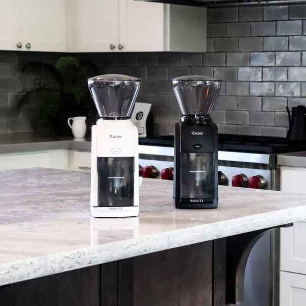 Baratza Encore Conical Burr Coffee Grinder, White