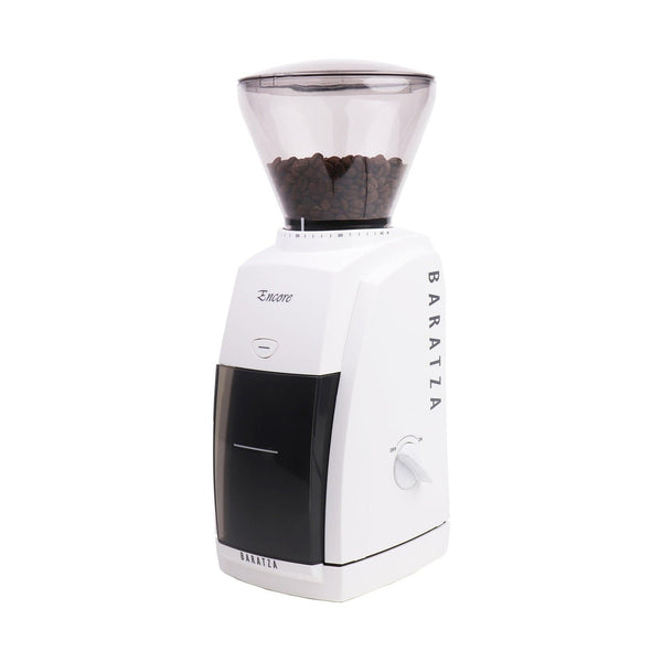 Baratza Encore Conical Burr Coffee Grinder, White