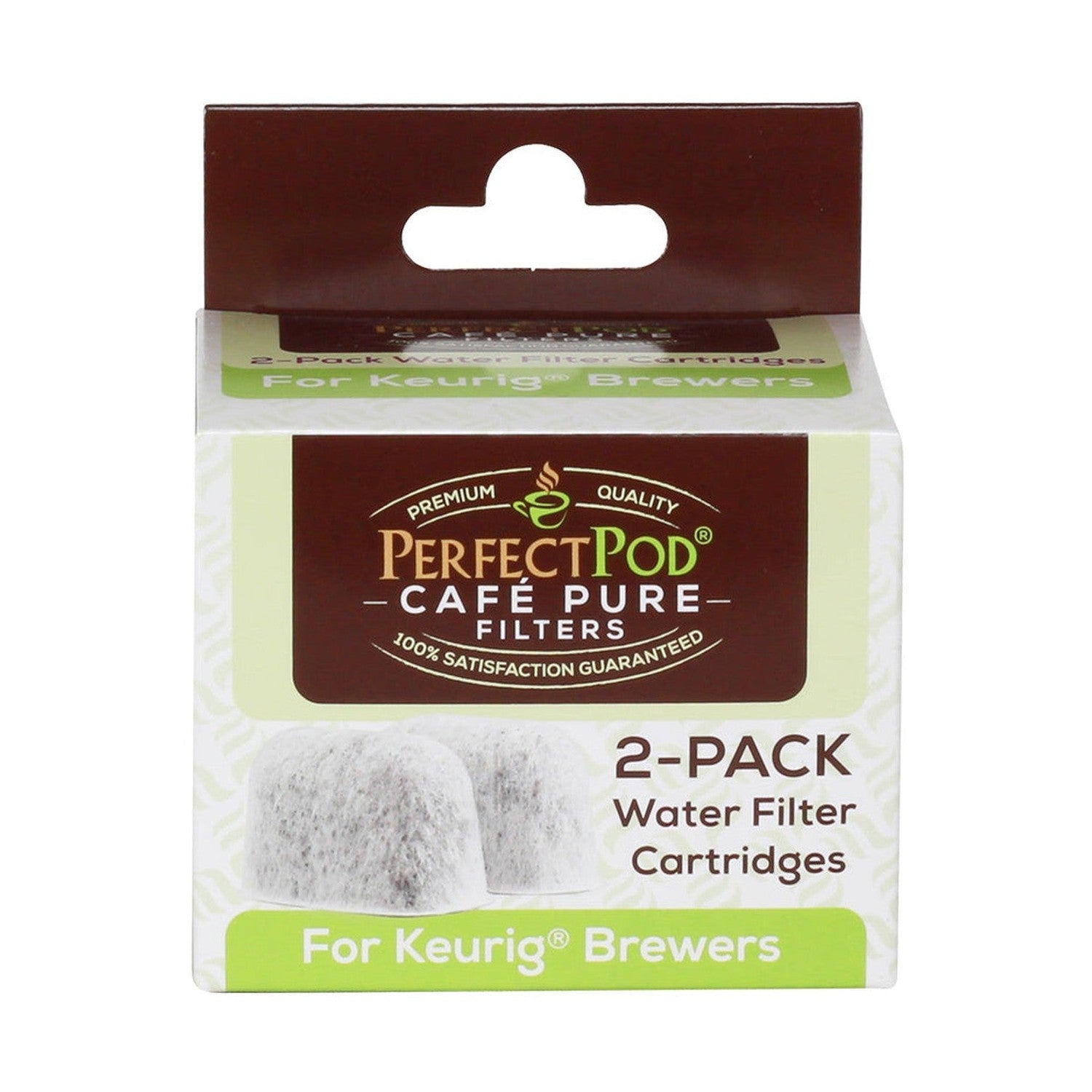 Perfect Pod Cafe Pure Filters, 2 Pack