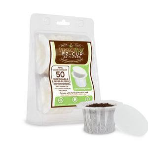 Perfect Pod EZ-Cup 2.0 Disposable Paper Filters 50 Pack