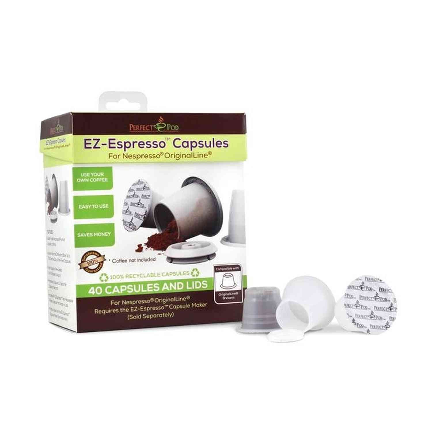 Perfect Pod EZ-Espresso Capsules, 40 count