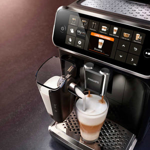 Philips Saeco 4300 Series Superautomatic Espresso Machine Latte Go EP4 -  Espresso Machine Experts